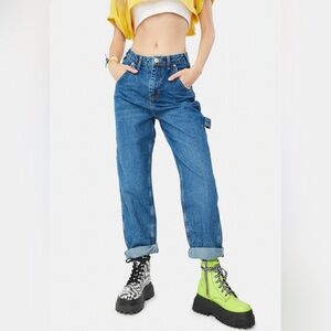 URBAN OUTFITTERS BDG Carpenter Utility Company Blue Denim Jeans Size 24
